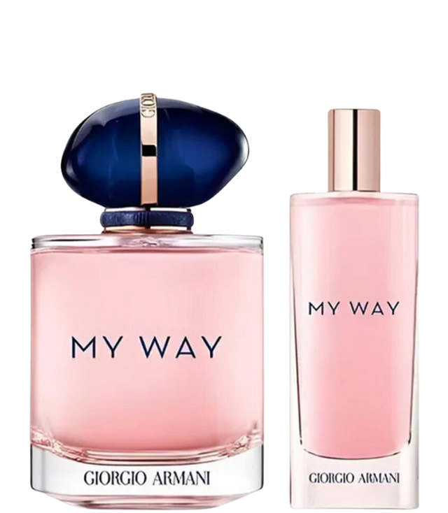 Giorgio Armani My Way Gift Set - EDP 90 ml + 15 ml Travel Spray