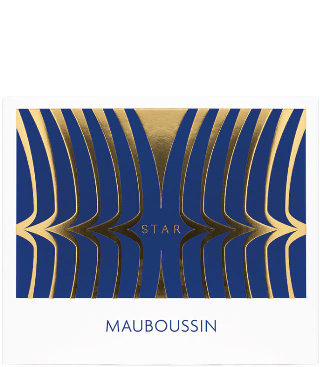 Mauboussin Star Set: EDP 90 ml. + Body Lotion 75 ml. + Travel Spray EDP 20 ml. + Shiny Gold Mauboussin Pouch