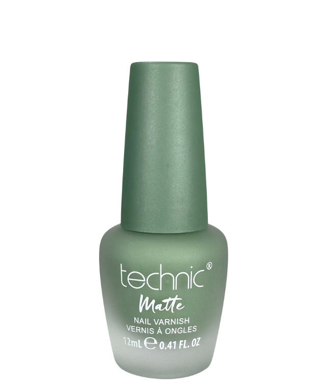 TECHNIC Matte Nail Polish, 12 ml. - Green With Envy