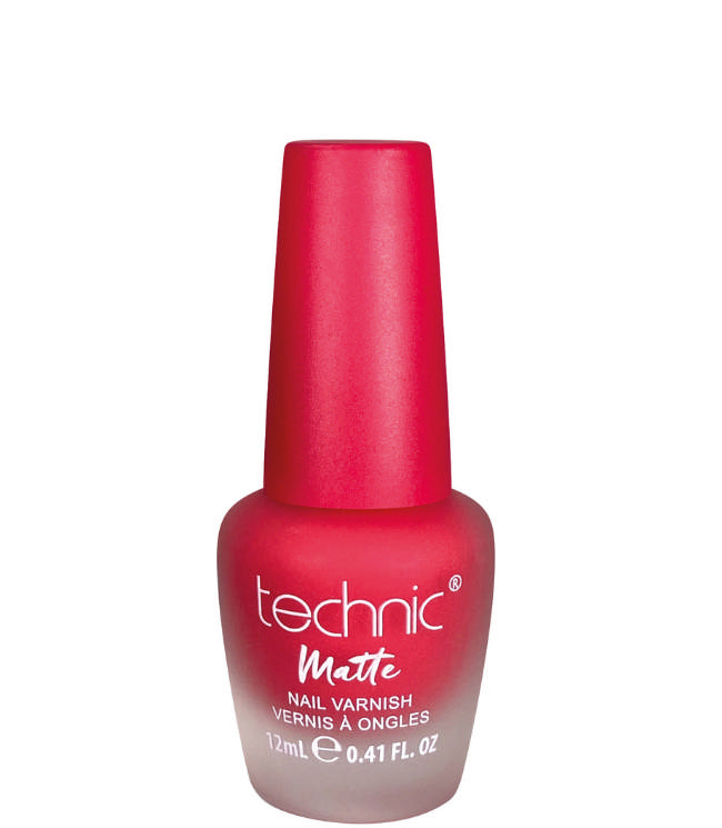 TECHNIC Matte Nail Polish, 12 ml. - Strawberry Shortcake (U)