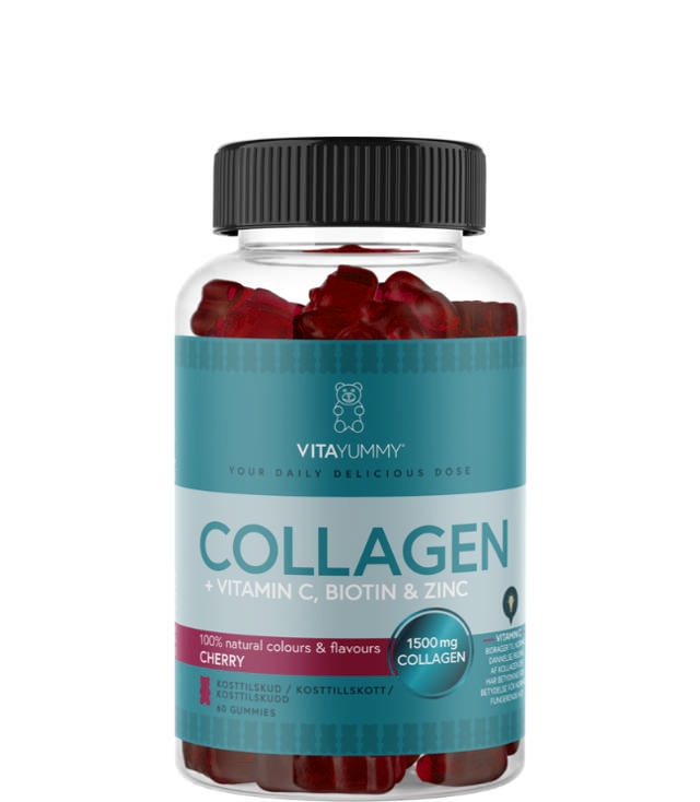 VitaYummy Collagen Cherry, 60 stk.