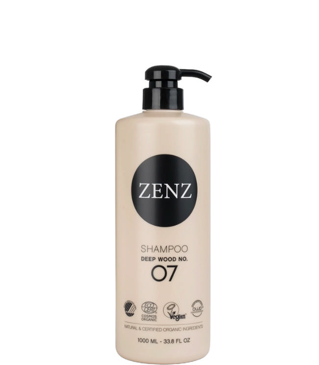 ZENZ Organic Shampoo Deep Wood No. 07, 1000 ml.