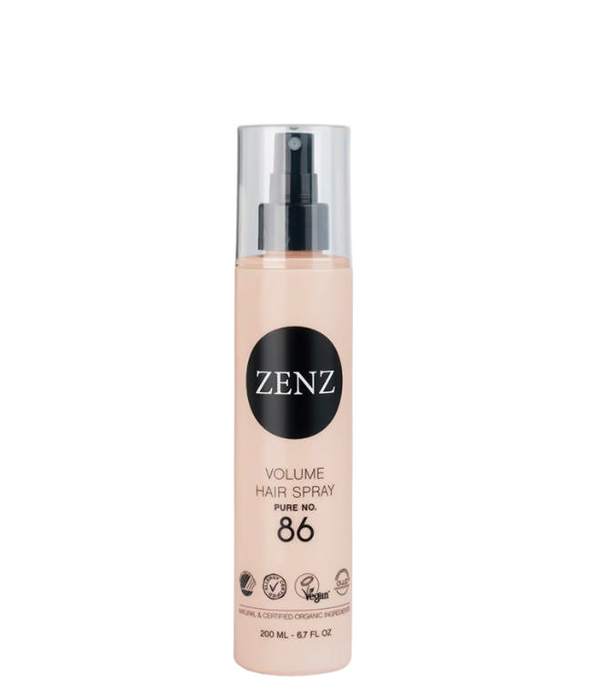 ZENZ Organic Volume Hair Spray Pure No. 86, 200 ml.