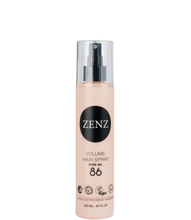 ZENZ Organic Volume Hair Spray Pure No. 86, 200 ml.