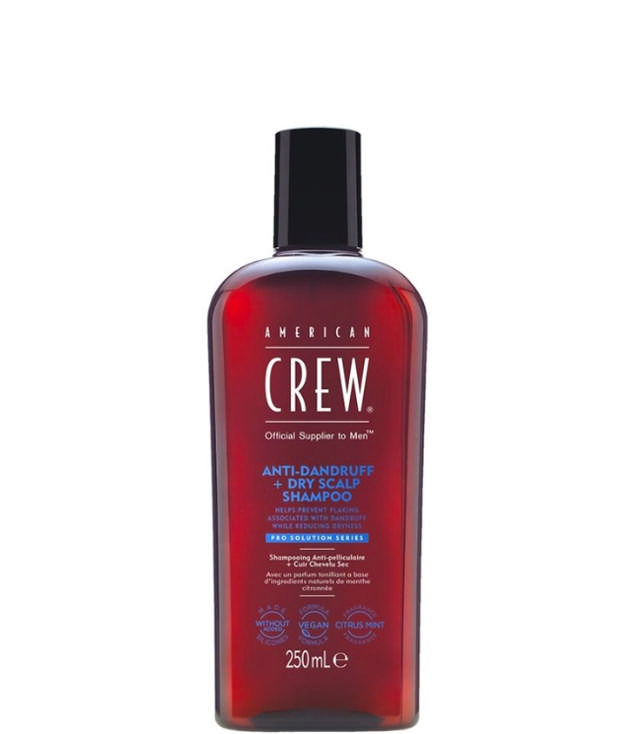 American Crew Anti-Dandruff + Dry Scalp Shampoo, 250 ml.