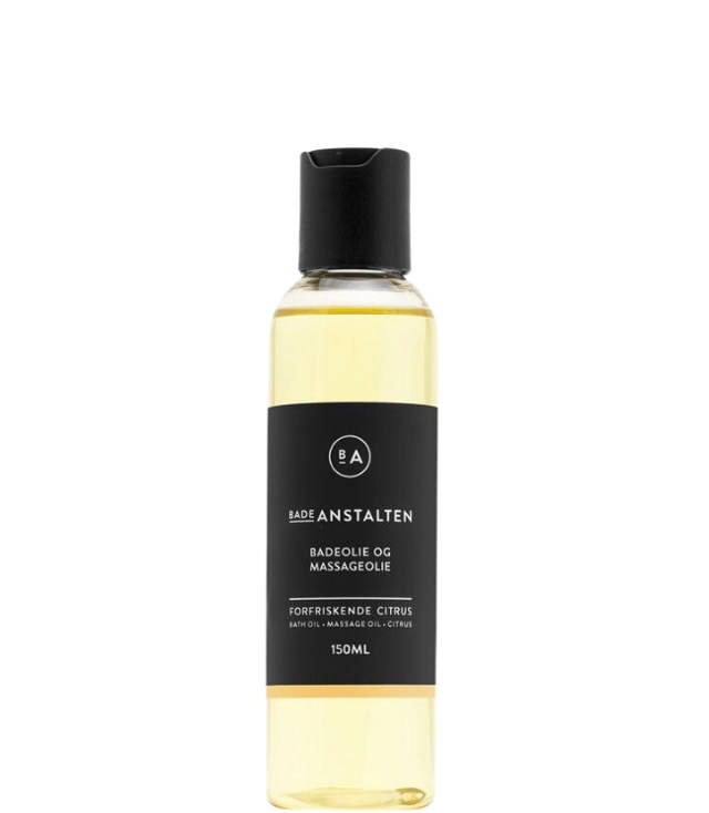 Badeanstalten Bade- og Massageolie - Citrus, 150 ml.