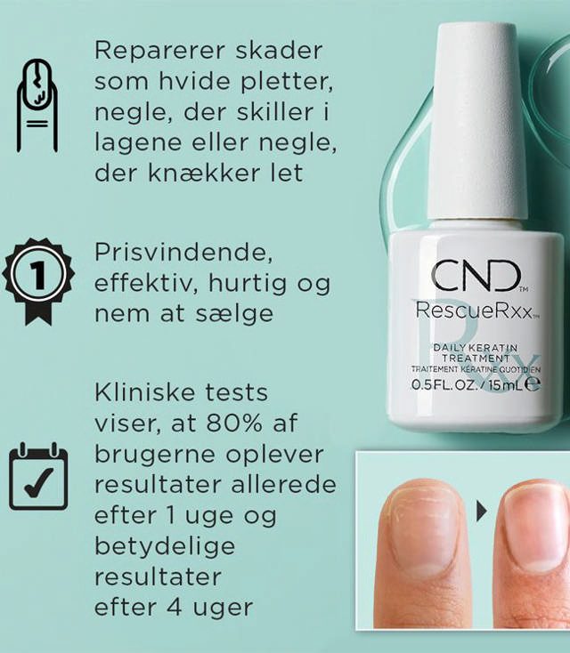 CND RescueRXx Daily Keratin Treatment, 3,7 ml.