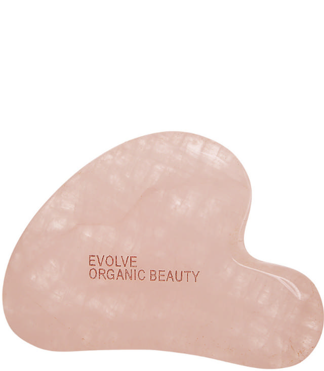 Evolve Organic Beauty Rose Quartz Gua Sha