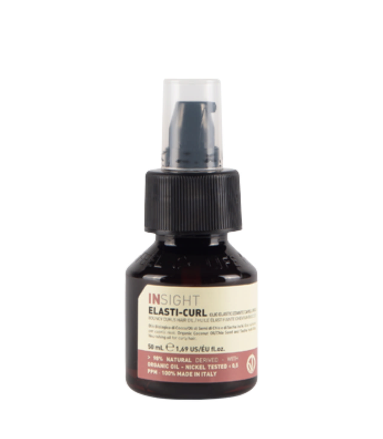 Insight Elasti-Curl Bouncy Curls Hair Oil, 50 ml.