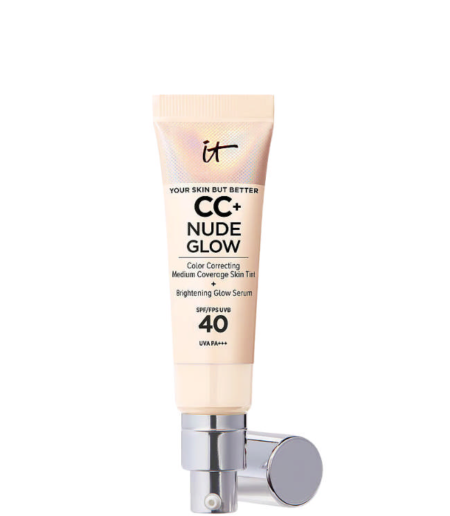 IT Cosmetics CC+ Nude Glow Lightweight Foundation + Glow Serum SPF40 - Fair Ivory, 32 ml.