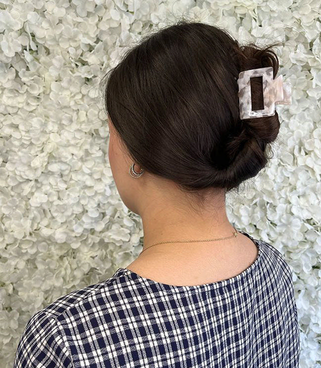 JA-NI Hair Accessories - Hair Clamps Sofia, The White
