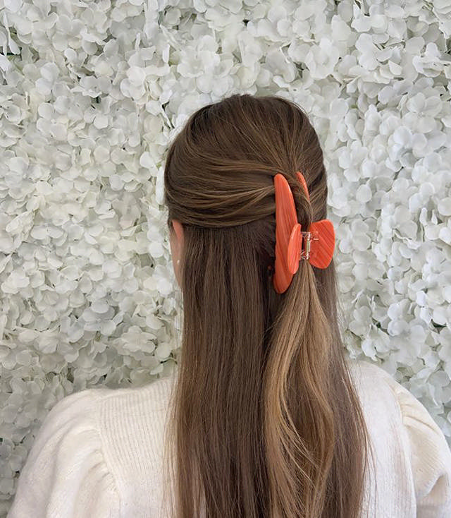 JA-NI Hair Accessories - Hair Clamps Katrine, The Red