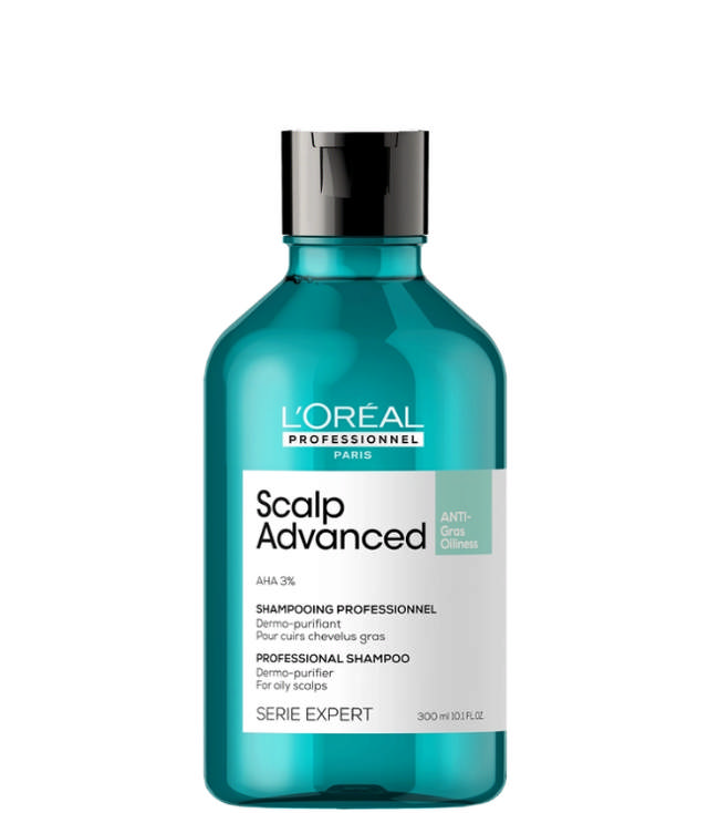 L'Oréal Pro Scalp Advanced Anti-Oiliness Shampoo, 300 ml.