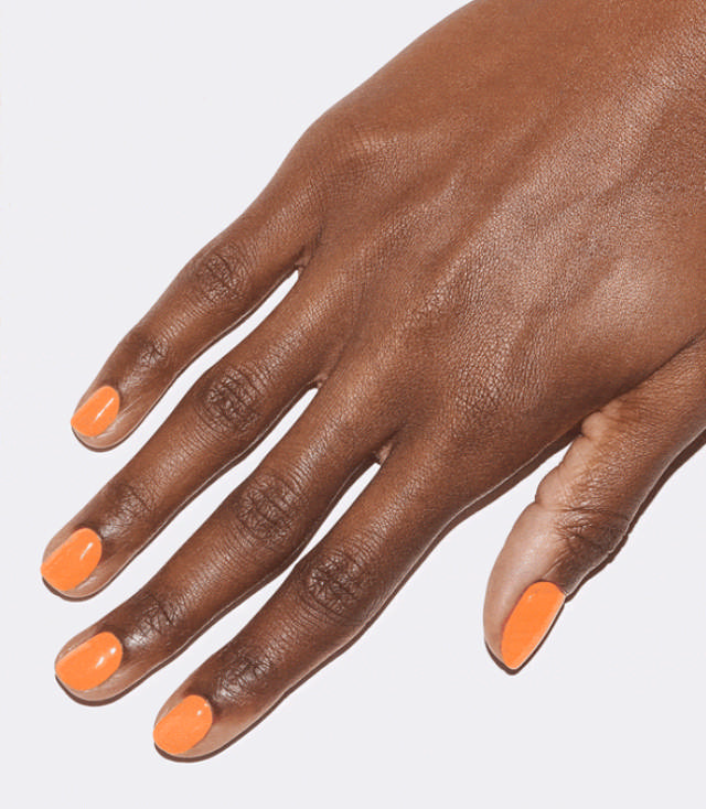 Le Mini Macaron Single Gel Polish Mango, 10 ml.