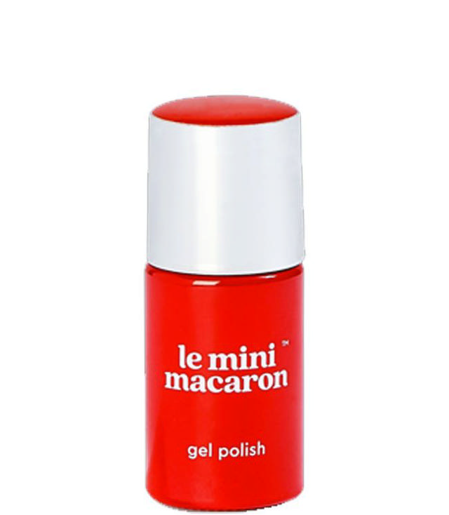 Le Mini Macaron Single Gel Polish Cherry Red, 10 ml.