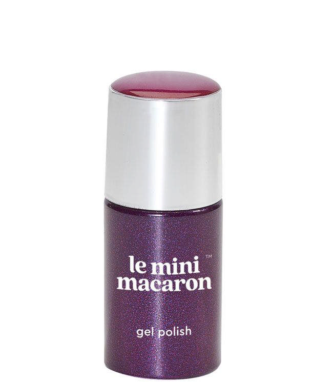 Le Mini Macaron Single Gel Polish Dark Plum, 10 ml.