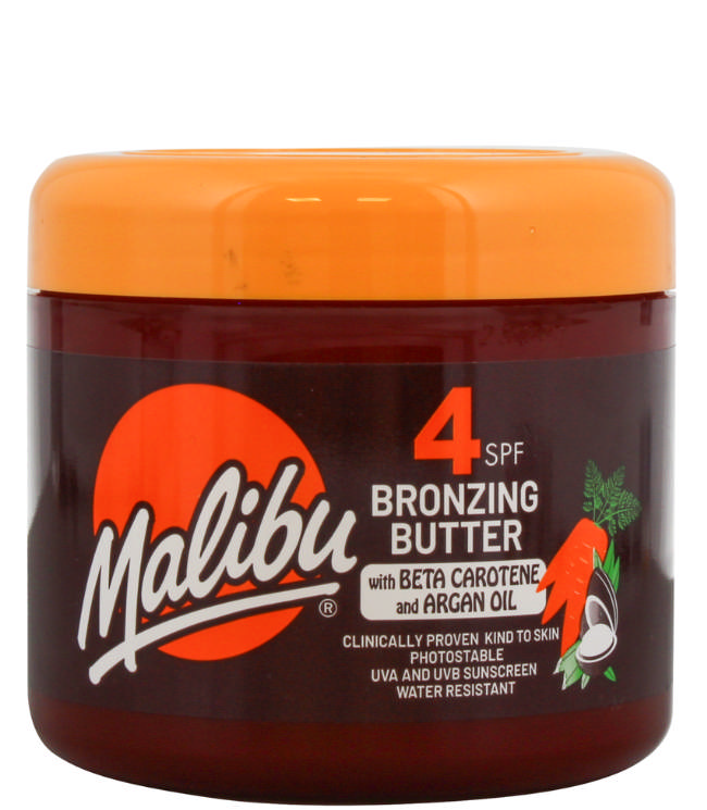 Malibu Bronzing Butter w/ Beta Carotene SPF4, 300 ml.