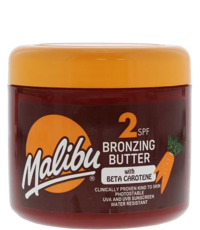 Malibu Bronzing Butter w/ Beta Carotene SPF2, 300 ml.