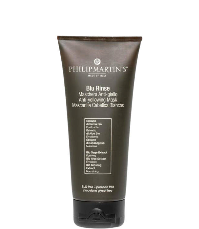 Philip Martin's Blu Rinse Anti-yellowing Mask, 200 ml.