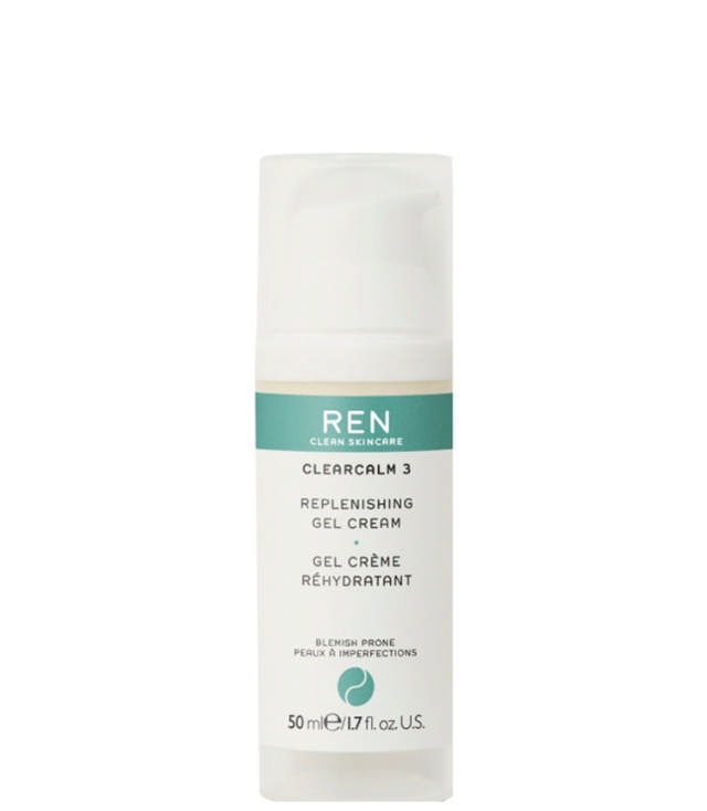 REN Skincare Clear Calm 3 Replenishing Gel Cream, 50 ml.
