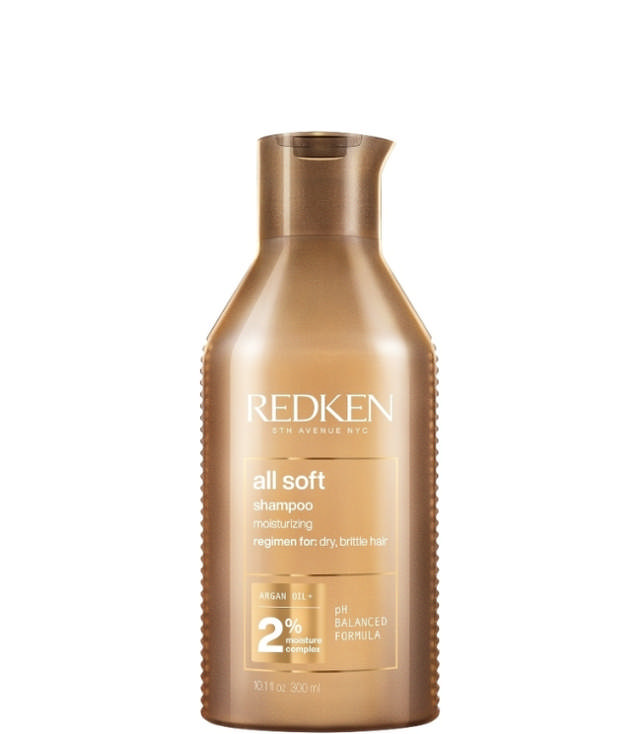 Redken All Soft Shampoo, 300 ml.