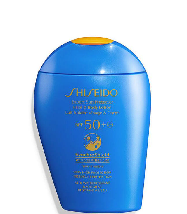 Shiseido Sun 50+ expert s pro lotion, 150 ml.