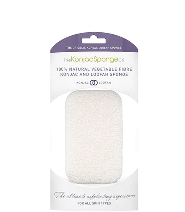 Premium Konjac Sponge badesvamp med konjac og loofah