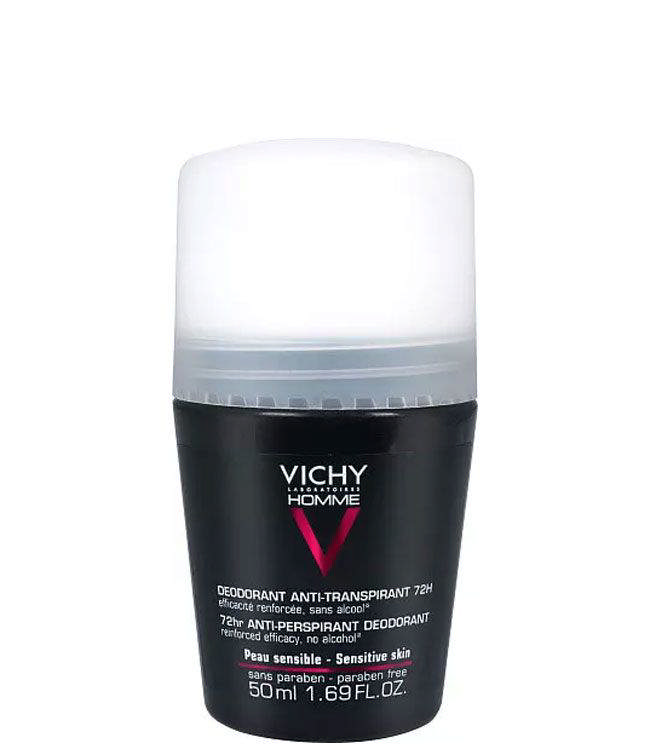 VICHY Homme Deodorant Extreme Anti Perspirant Roll On, 50 ml.