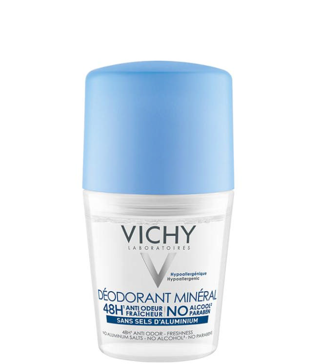 Vichy Mineral Deodorant 48H Roll On, 50 ml.